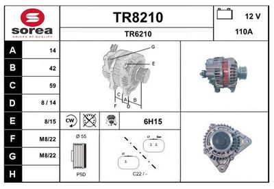 GENERATOR SNRA TR8210