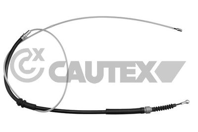 Тросик, cтояночный тормоз CAUTEX 763055 для VW CADDY