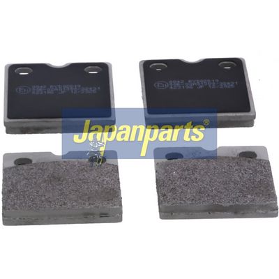 JAPANPARTS Комплект тормозных колодок, дисковый тормоз