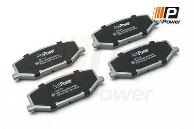 stabdžių trinkelių rinkinys, diskinis stabdys 1B1124 ProfiPower