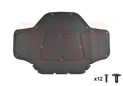 звукоизолация на двигателното пространство VAN WEZEL 0630460