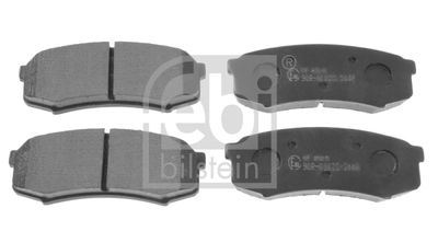 Комплект тормозных колодок, дисковый тормоз 170626
