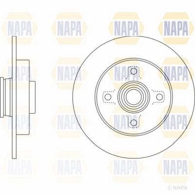 Brake Disc NAPA PBD8012