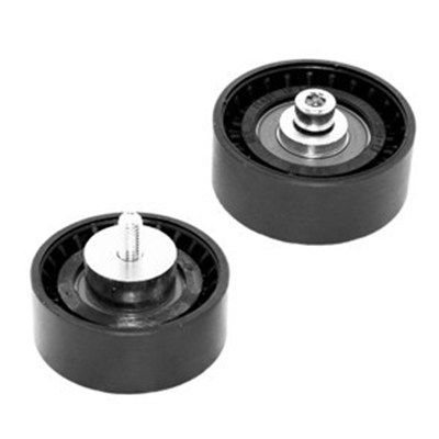 Įtempiklio skriemulys, V formos rumbuotas diržas