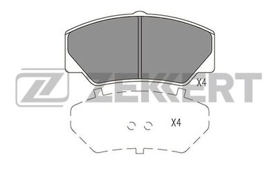 Комплект тормозных колодок, дисковый тормоз ZEKKERT BS-2971 для FORD P100