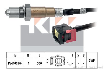 Лямбда-зонд KW 498 211 для MITSUBISHI MIRAGE