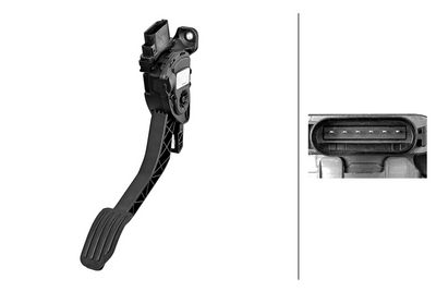 HELLA Sensor, accelerator pedal position 6PV 312 081-001