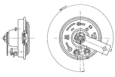 CLAXON BOSCH 0320043151 1