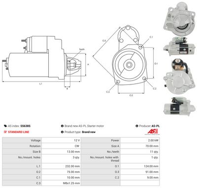 STARTER AS-PL S5638S 4