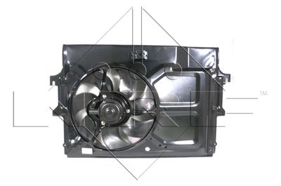 Вентилятор, охлаждение двигателя NRF 47490 для FORD ORION