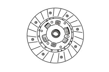 Диск сцепления WXQP 361597 для AUDI 50