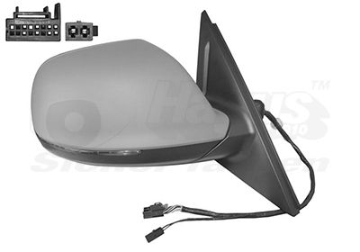 Vnější zpětné zrcátko VAN WEZEL 0380808