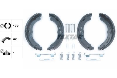 Brake Shoe Set, parking brake 91066700