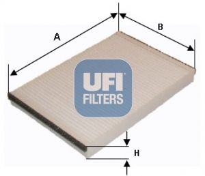 UFI Filtras, salono oras