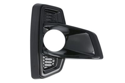 Voorbumper afdekking Voor Rechts (plastic, zwart glanzend) past: TOYOTA HILUX VIII 01.18-05.20