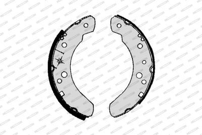 SET SABOTI FRANA FERODO FSB394 1