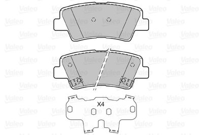 Brake Pad Set, disc brake 601139