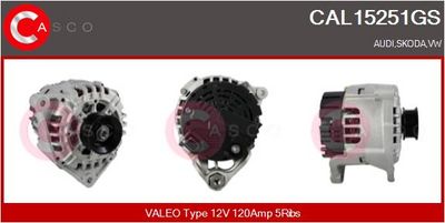 generátor CASCO CAL15251GS