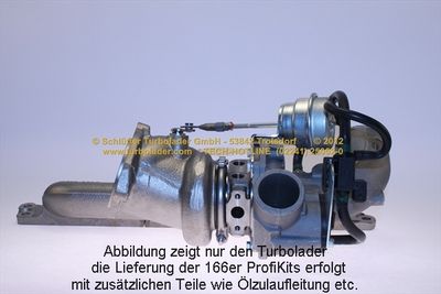 COMPRESOR SISTEM DE SUPRAALIMENTARE SCHLÜTTER TURBOLADER 16601065EOL 3