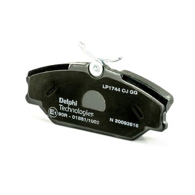 BREMSBELAGSATZ SCHEIBENBREMSE DELPHI LP1744 5