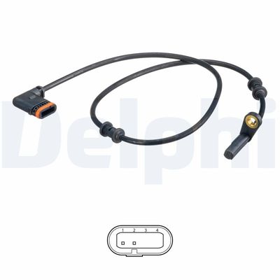 SENSOR RADDREHZAHL DELPHI SS20550