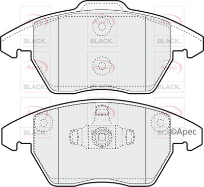 Brake Pad Set APEC PAD1398B