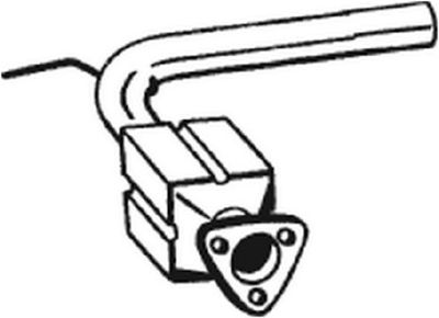 BOSAL 099-894 Катализатор для VW TRANSPORTER IV Автобус (70B, 70C, 7DB, 7DK, 70J, 70K, 7DC, 7