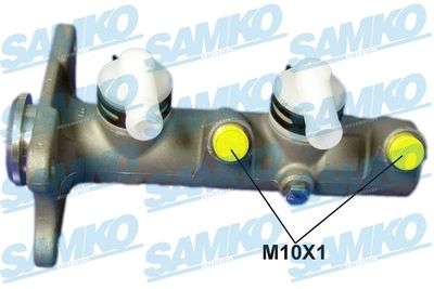 Главный тормозной цилиндр SAMKO P30444 для TOYOTA HIACE