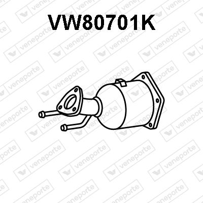 Катализатор VENEPORTE VW80701K для VW SHARAN