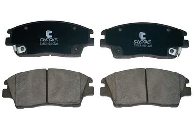 Комплект тормозных колодок, дисковый тормоз CWORKS C11CR1034 для HYUNDAI TUCSON