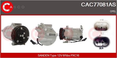 COMPRESOR CLIMATIZARE CASCO CAC77081AS