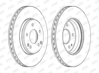 BREMSSCHEIBE JURID 562248JC1 1