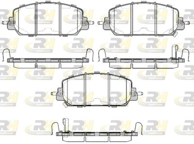 ROADHOUSE 21508.22 Тормозные колодки и сигнализаторы для HONDA CR-V V (RW_, RT_) 2.0 i-VTEC AWD (RW4) ROADHOUSE 21508.22 Тормозные колодки и сигнализаторы для HONDA CR-V V (RW_, RT_) 2.0 i-VTEC AWD (RW4)