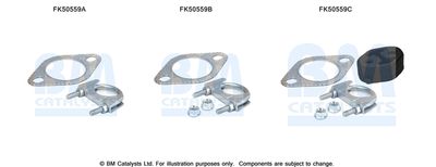 Монтажен комплект, изпускателна тръба BM Catalysts FK50559
