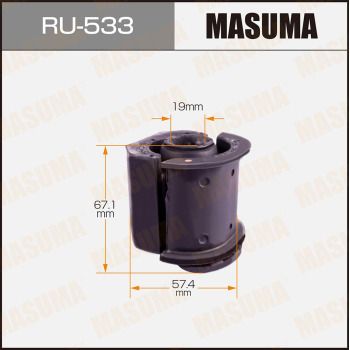 MASUMA RU-533 Сайлентблок рычага  для NISSAN SERENA (C23) 1.6