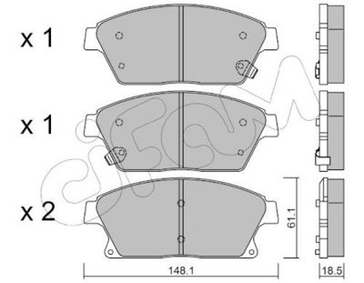 SET PLACUTE FRANA FRANA DISC