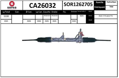LENKGETRIEBE EAI CA26032