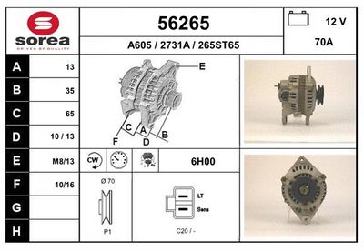 GENERATOR / ALTERNATOR