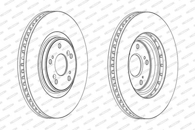 DISC FRANA FERODO DDF1777C1 1