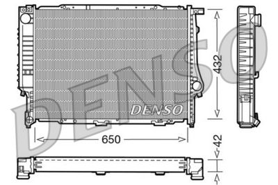 DENSO DRM05055 Крышка радиатора  для BMW 8 (Бмв 8)