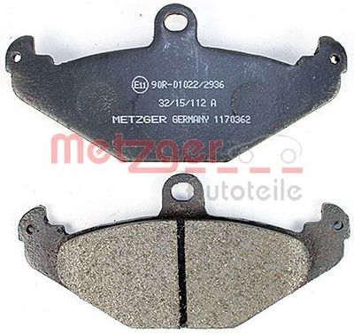 Brake Pad Set, disc brake 1170362