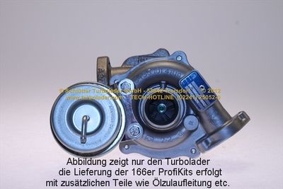 COMPRESOR SISTEM DE SUPRAALIMENTARE SCHLÜTTER TURBOLADER 16600305 4