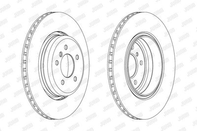 BREMSSCHEIBE JURID 563069JC