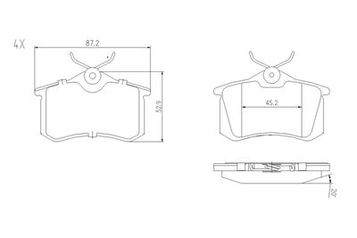 SET PLACUTE FRANA FRANA DISC BOGAP A8210104 5