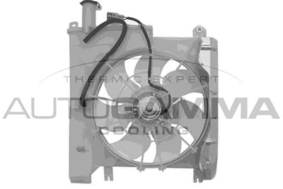Вентилятор, охлаждение двигателя AUTOGAMMA GA200312 для PEUGEOT 108