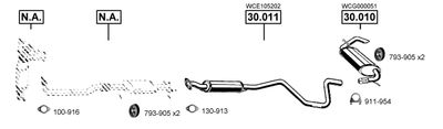 Изпускателна система ASMET LR301005