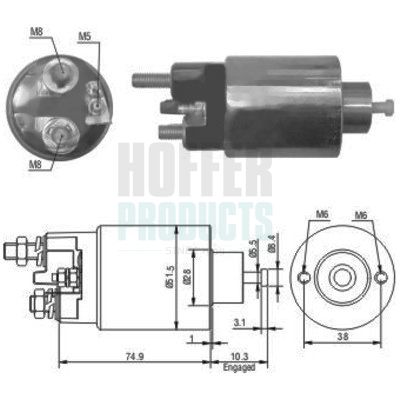 SOLENOID ELECTROMOTOR