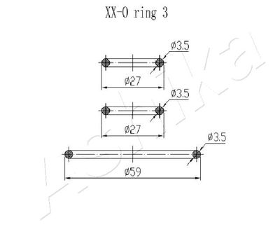 MATERIAL DE ETANSARE SOLID ASHIKA ORING3 1
