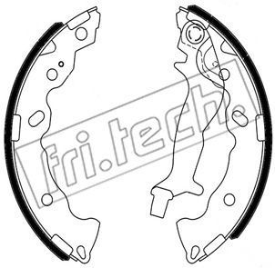 Комплект тормозных колодок fri.tech. 1253.707 для HYUNDAI i10