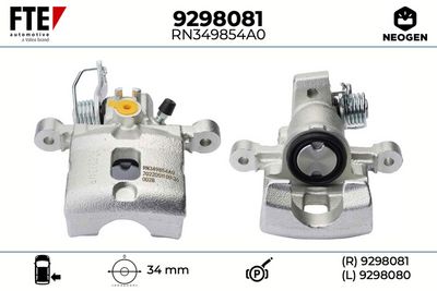 спирачен апарат FTE 9298081